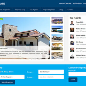 Real Estate Listing Website (per hour)